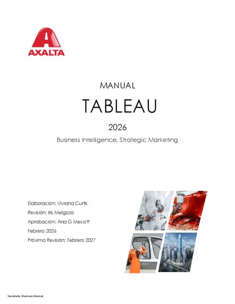 Portada de Manual Tableau