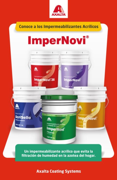 Portada de Diptico Impermeabilizantes Impernovi
